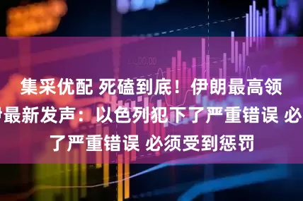 集采优配 死磕到底！伊朗最高领袖哈梅内伊最新发声：以色列犯下了严重错误 必须受到惩罚